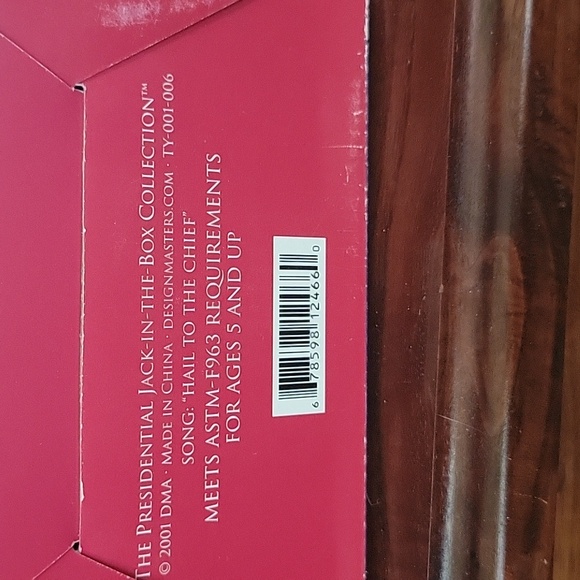 Collectible Presidential Jack-in-the-Box. - Picture 8 of 8